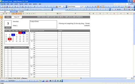 9 Excel Daily Schedule Template Excel Templates Excel Templates Images