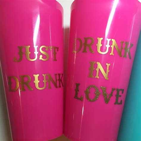 Drunk In Lovejust Drunk Cups Bachelorette Party Favor Party Etsy