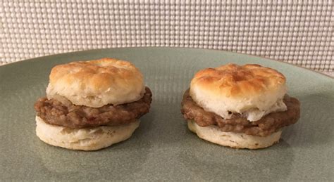 Jimmy Dean Sausage Biscuit Snack Size Sandwiches Review