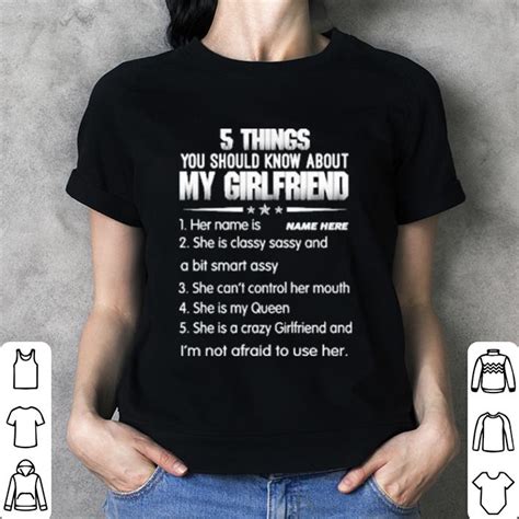 5 Things You Should Know About My Girlfriend Her Name Is Name Here