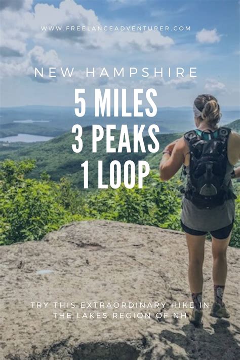 The Freelance Adventurer 5 Miles 3 Peaks 1 Loop Day Hike In New