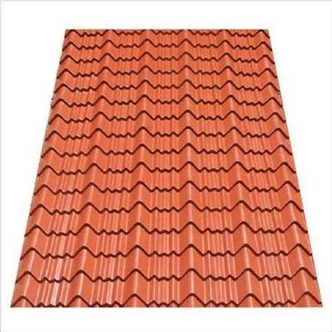 Color Coated Gi Tile Roofing Sheet At Rs 120kg In Raigad Id 25689692833