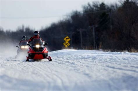 Snowmobilers In The Know Know Michigan Is Where To Go