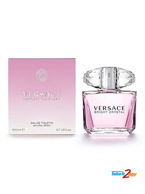 Versace Bright Crystal Perfume For Woman 200 Ml Edt