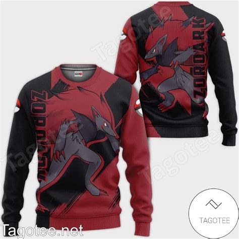 Zoroark Anime Pokemon Jacket Hoodie Sweater T Shirt Tagotee