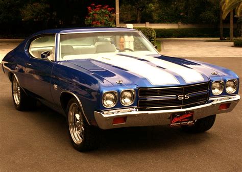 Muscle Car Collection The Dazzling Blue 1970 Chevrolet