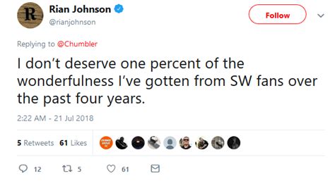 Ruin Johnson Admits That Hes A Horrible Filmmaker And That He Doesnt