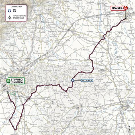 #gironumbers 3450.4 the total km of the giro d'italia 2021. Giro d'Italia 2021 - Etappe 2 van Stupinigi naar Novara | WielerFlits