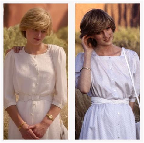 20 Princess Diana Outfits In The Crown Season 4 Compared To Real Life