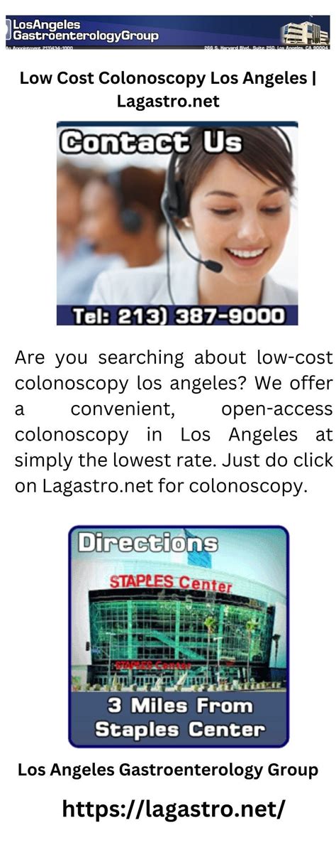 Low Cost Colonoscopy Los Angeles Los Angeles