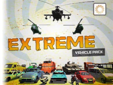 Extreme Vehicle Pack Page 2 Of 2 Vehicle Unity Asset Free Free