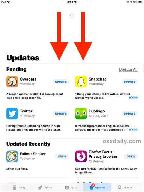 How To Refresh Updates In App Store For Ios