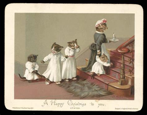 Victorian Christmas Cards Background And Price Guide