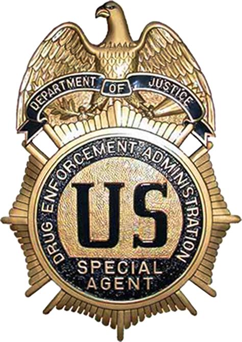 Dea Agent Badge With Eagle Free Image Download