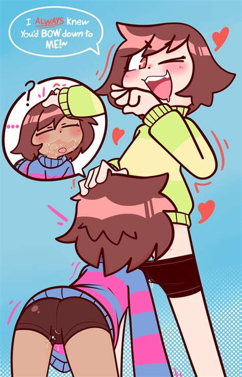 Rule Girls After Cunnilingus All Fours Ass Blush Brown Hair Chara Clothed Clothing
