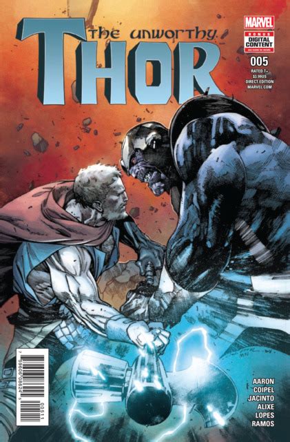 The Unworthy Thor Volume Comic Vine