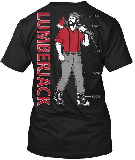 Luxury gold fancy flowered print dress shirt men 2020 autumn new slim fit long sleeve mens tuxedo shirts for club party disco. Lumberjack ID Funny T-Shirt for Men | T shirt, Shirts ...