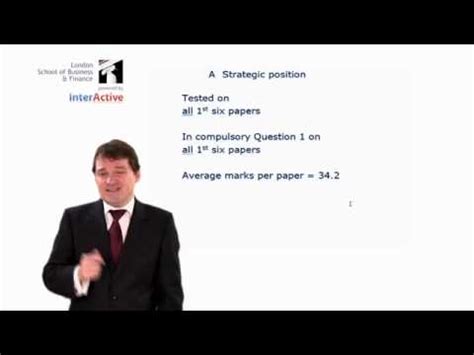 Cfa, cima, cpa ,cia ,aat ,cat, icaew. LSBF ACCA P3: Past Paper Analysis Part 1 - YouTube