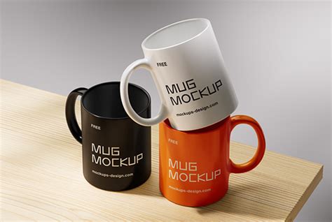 Mug Mockup With Shadows Mockups Design