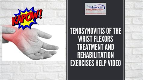 Tenosynovitis Of The Wrist Flexors Treatment And