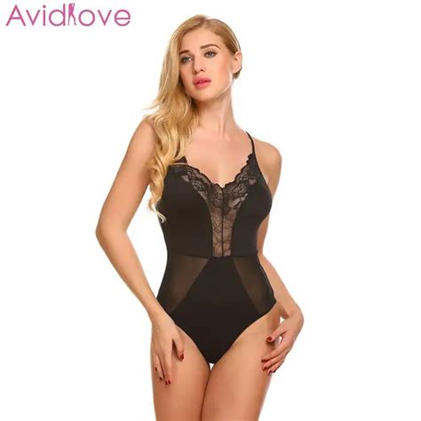 Avidlove Sexy Lingerie Hot Erotic Women Lace Bodysuit Teddy Sexy