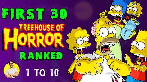 First 30 Simpsons Treehouse Of Horror Ranked Worst To Best Episodes 1