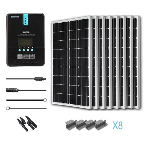 Renogy 800 Watt 24 Volt Monocrystalline Solar Starter Kit For Off Grid