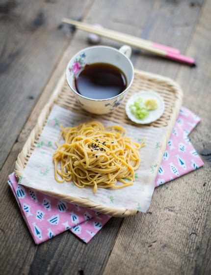 Drain and rinse with cold water. Cold Japanese Soba Noodles with Smoky Dipping Sauce ⋆Anne ...