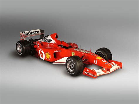 2002 Ferrari F2002 Formula 1 Open Top Race Car V10 Hd Wallpaper