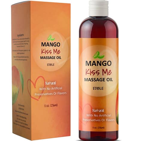 Mango Sensual Massage Oil For Couples Alluring Tropical Full Body