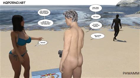 Nude Beach 1 The Hentai Comics Hentai e Quadrinhos Eróticos