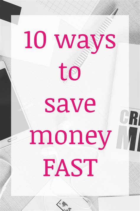 10 Simple Ways To Save Money Fast