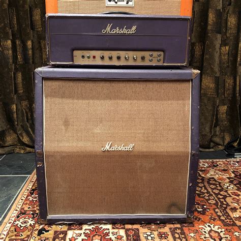 Marshall Vintage 1968 Marshall Jmp 50 Plexi Custom Purple Stack