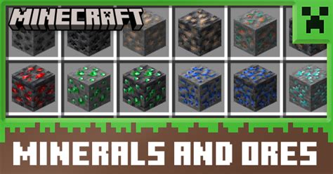 List Of All Ore And Mineral Blocks Minecraft｜game8