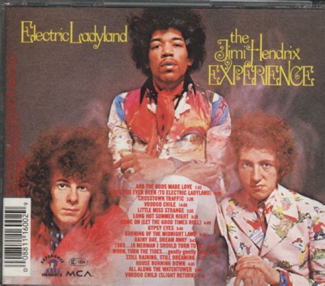 Underground Music Jimi Hendrix 1968 Electric Ladyland Cd Covers