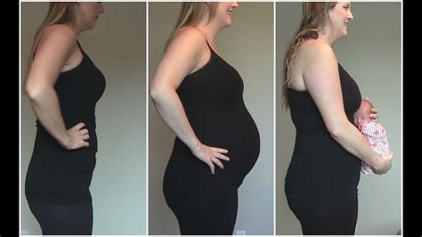 Watch My Belly Grow Weekly Pregnancy Progression Youtube
