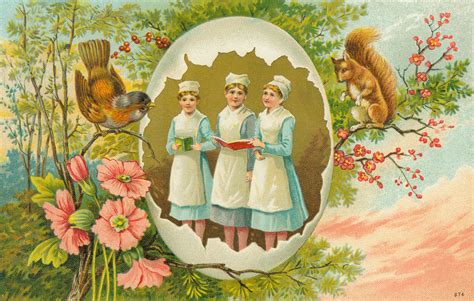 Free Victorian Easter Cliparts Download Free Clip Art Free Clip Art