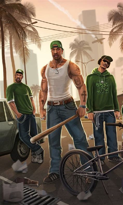 Containing gta san andreas multiplayer, single player does not work, extract to a folder anywhere and double click the samp icon. Gta San Andreas wallpaper by Mustafa_Savul - b2 - Free on ...