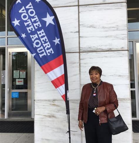 Congresswoman Eddie Bernice Johnson Urges Everyone To Vote Vote Vote