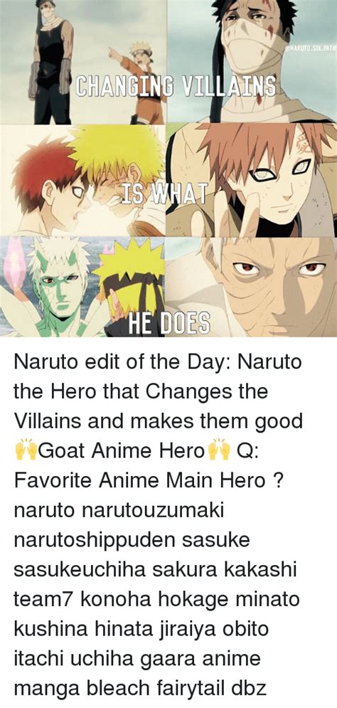 He Does Naruto Six Paths Naruto Edit Of The Day Naruto The Hero That