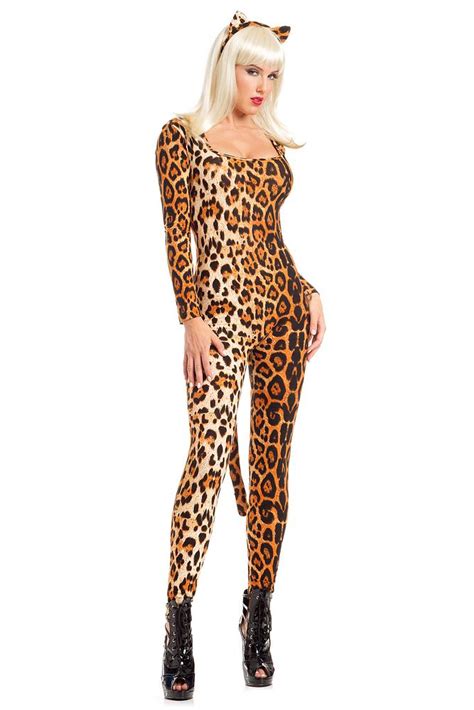 Loveable Leopard Costume Womens Costumes Womens Fancy Dress