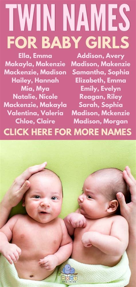Popular Twin Baby Girl Names