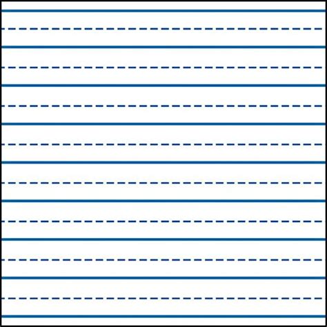 Dotted Straight Lines For Writing Practice Handwriting Practice Paper
