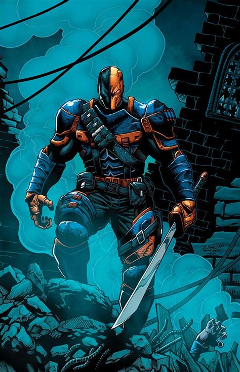 Pin By Blazingblade On Dc Universe Dc Deathstroke Comic Villains Dc