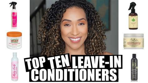 All that pulling, yanking, and tugging you're doing to get rid of your. BEST LEAVE IN CONDITIONER FOR CURLY HAIR - YouTube