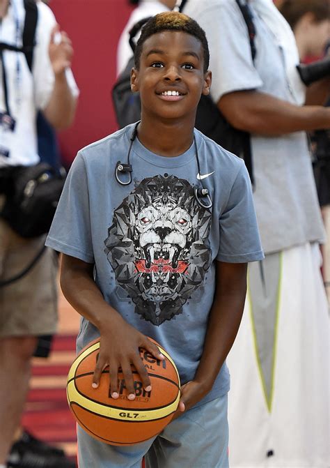 Bronny is the oldest son of lebron james and, although he's a few years away from college, let alone the nba, it's clear that he's a gifted basketball talent who should follow his father's footsteps to the. LeBron James Jr. Taught Himself To Play The Piano | [site ...