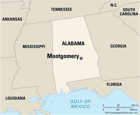 Montgomery Al Neighborhood Map
