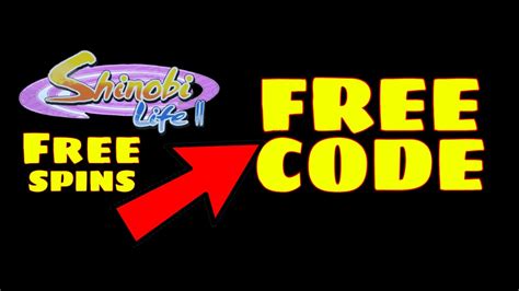 If the code doesn't work, copy and paste it multiple times. SL2 FREE CODE Shinobi Life 2 gives 30 FREE Spins + All ...