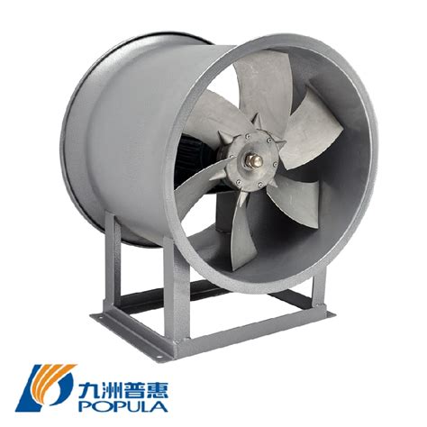 Durable 380v Tube Axial Exhaust Fan 10 12 14 16 20 24 Inch