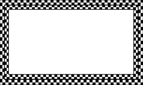 Racing Checkered Border Clipart Best